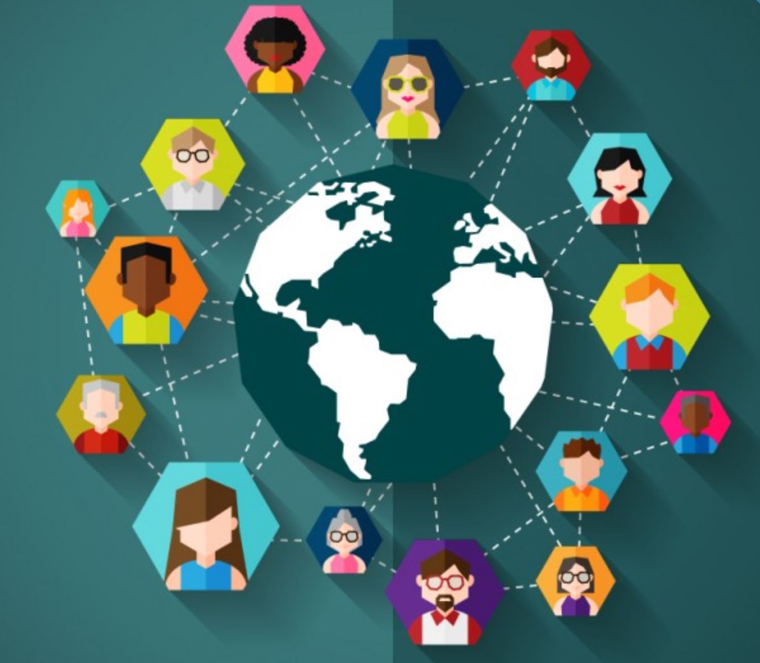 Graphic of Interconnected Team